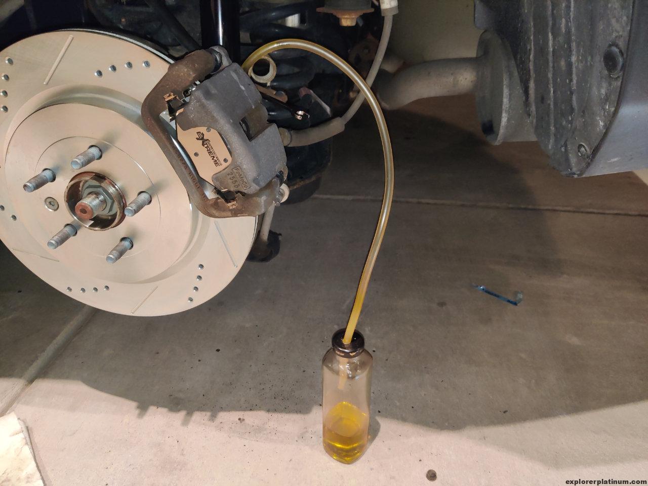 How To Make a DIY OnePerson Brake Bleeding Bottle Explorer Platinum