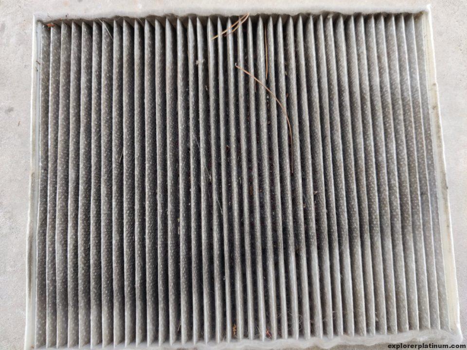 Maintenance Changing Cabin Air Filter Explorer Platinum