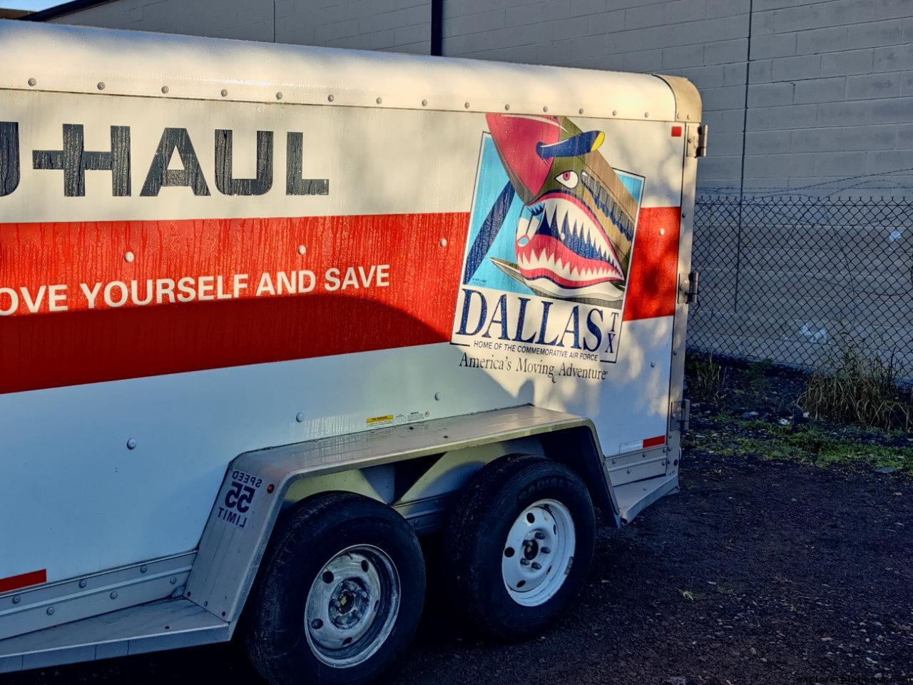 How to Hauling a 6’x12′ UHaul cargo trailer across the country Explorer Platinum